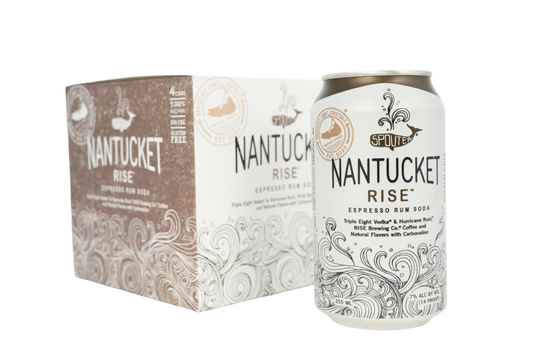 Nantucket RISE - Rum Espresso Soda - 4pack Can