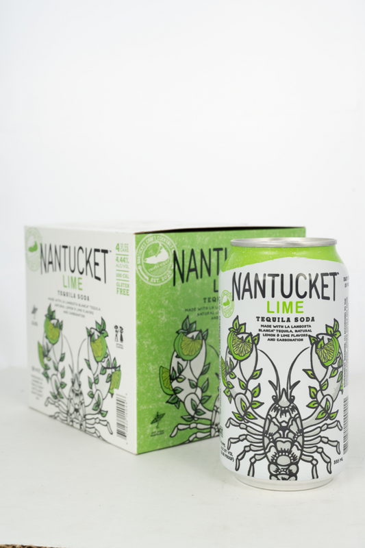 Nantucket Lime - Tequila Lime Soda - 4pack Can